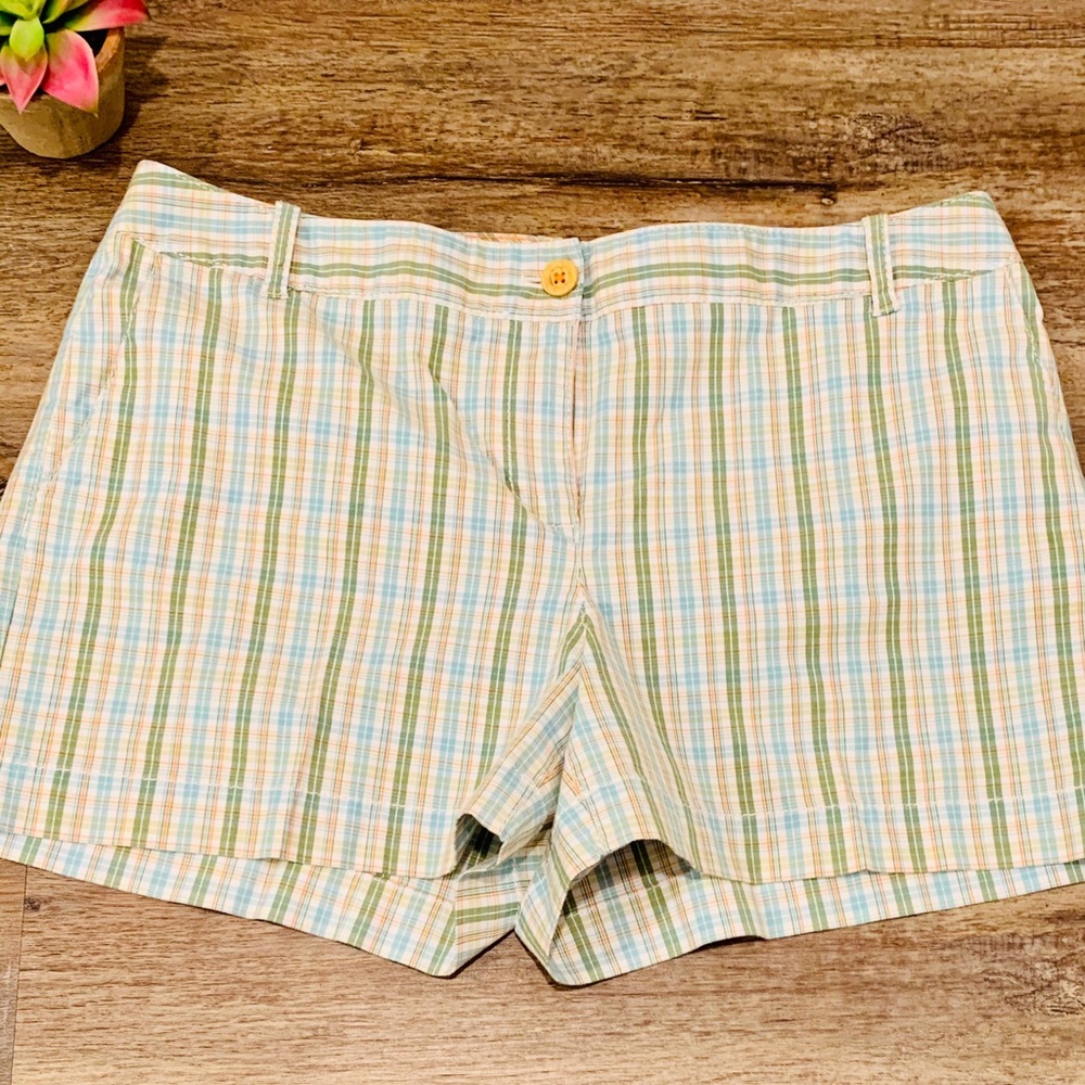 Ann Taylor Plaid Shorts